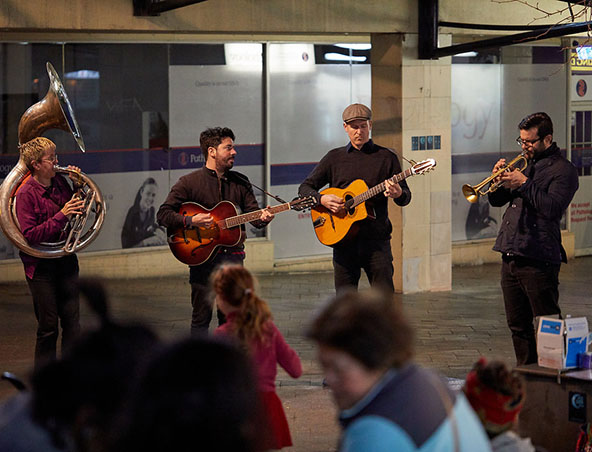 Gypsy Swing Jazz Band Sydney - Musicians Entertainers